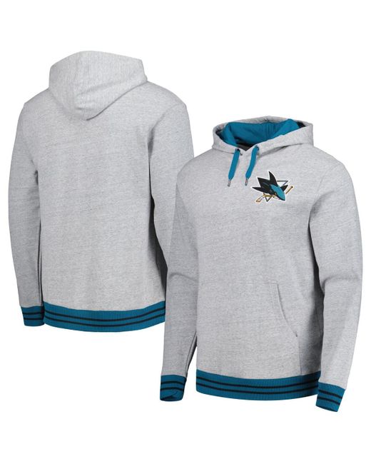 Mitchell & Ness San Jose Sharks Classic French Terry Pullover Hoodie