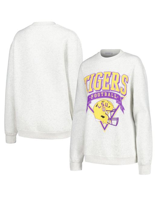 Established & Co. Established Co. Lsu Tigers Logo Pullover Sweatshirt