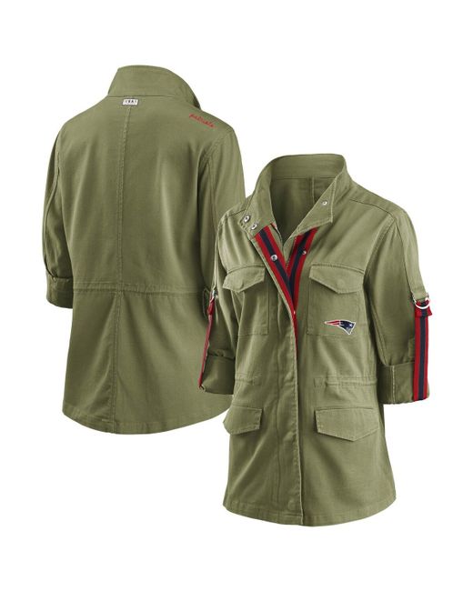 Wear By Erin Andrews New England Patriots Full-Zip Utility Jacket