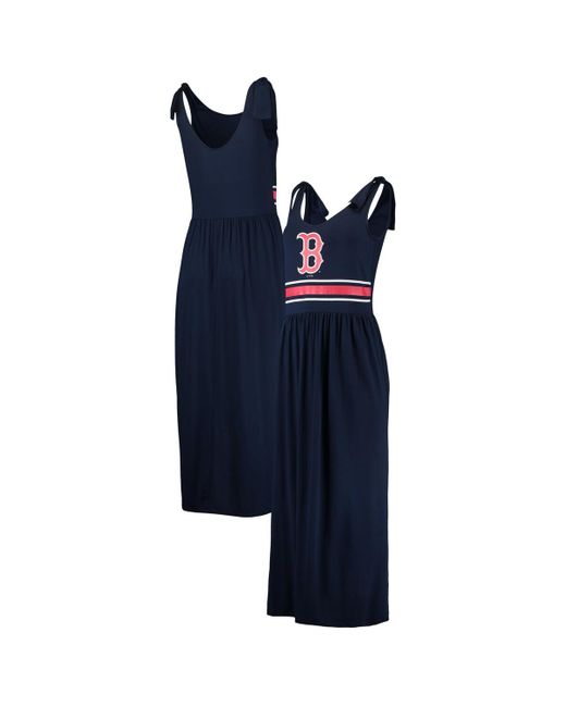 G-iii 4her By Carl Banks Boston Red Sox Game Over Maxi Dress