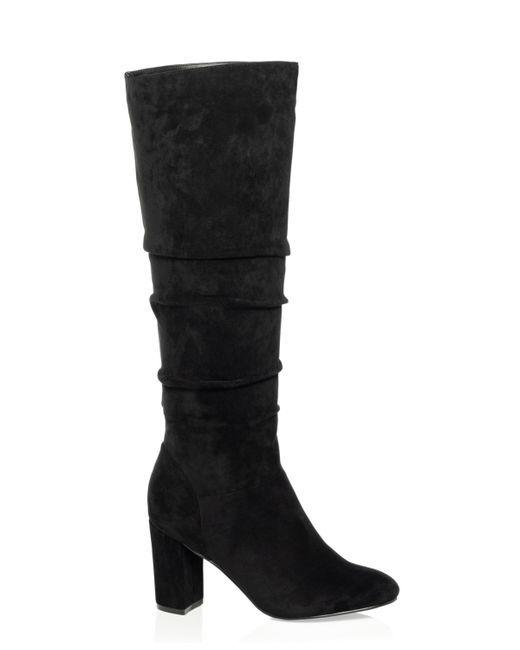 City Chic Wide Fit Petra Knee High Boot