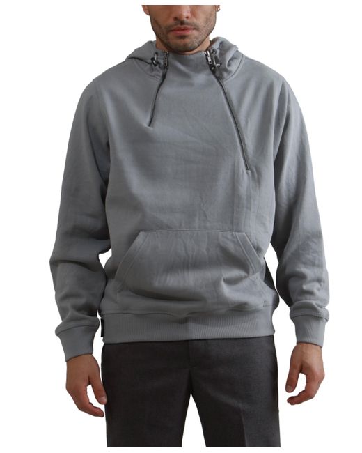 Members Only Taylor Double Zipper Pullover Hoodie