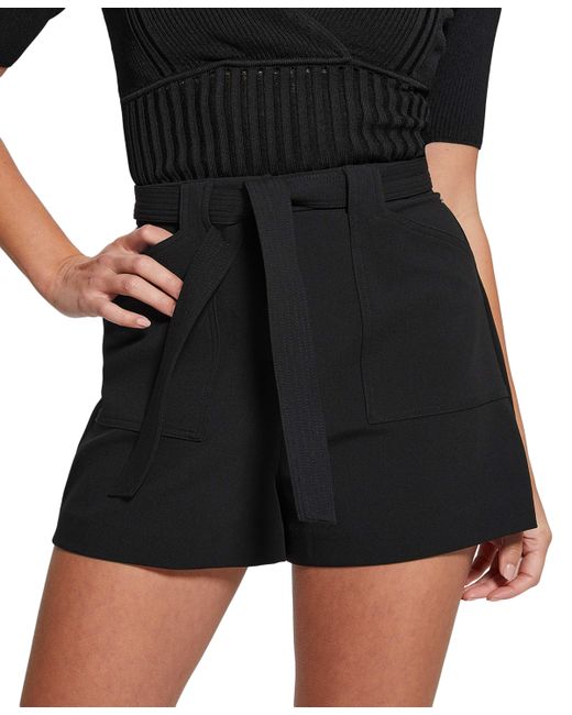 Guess Valentina Belted High Rise Shorts