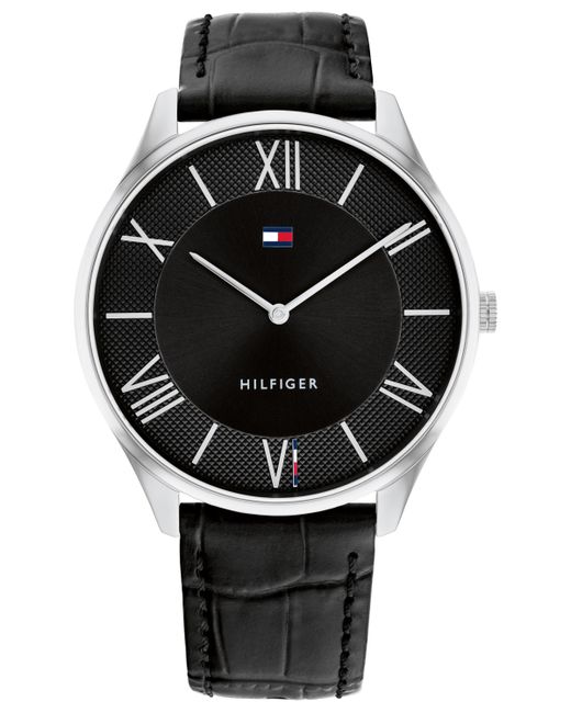 Tommy Hilfiger 2H Leather Strap Watch