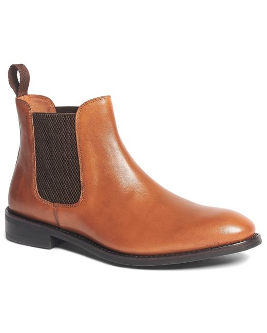 Anthony Veer Jefferson Chelsea Leather Pull Up Boots