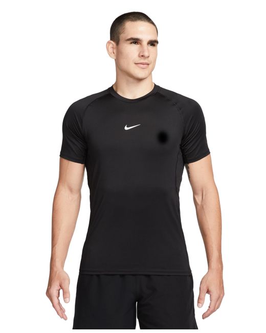 Nike Pro Slim-Fit Dri-fit Short-Sleeve T-Shirt white