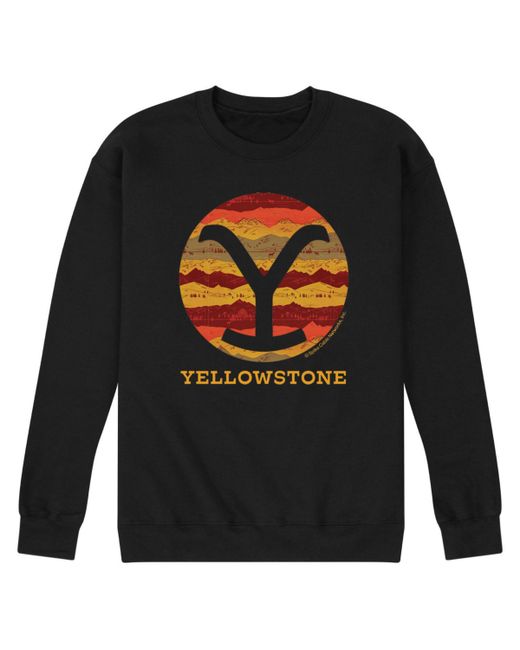 Airwaves Yellowstone Ranch Pattern Fill Fleece Sweatshirt