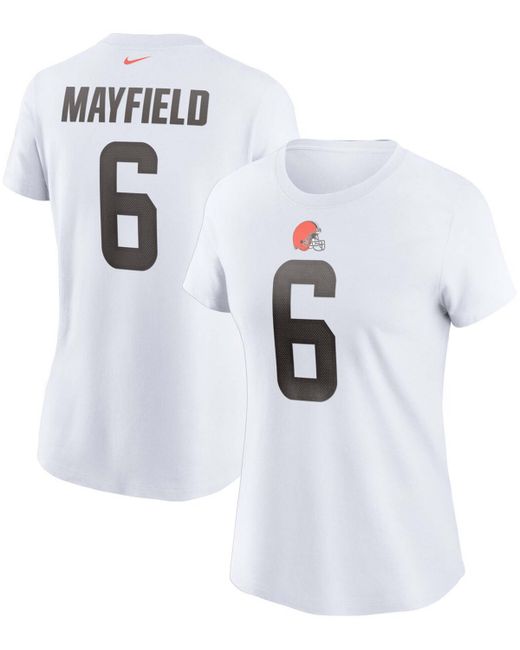 Nike Baker Mayfield Cleveland Browns Name Number T-shirt