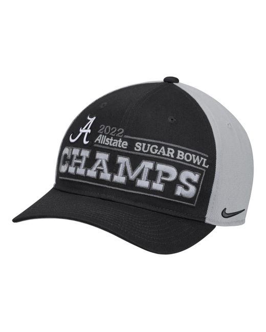 Nike Alabama Crimson Tide 2022 Sugar Bowl Champions Locker Room CL99 Adjustable Hat