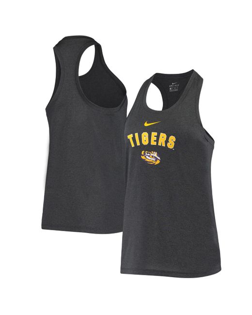 Nike Lsu Tigers Arch and Logo Classic Performance Tank Top