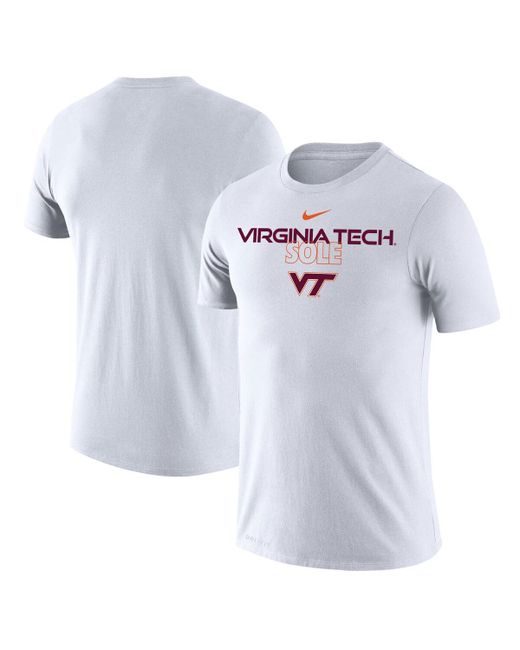 Nike Virginia Tech Hokies On Court Bench T-shirt