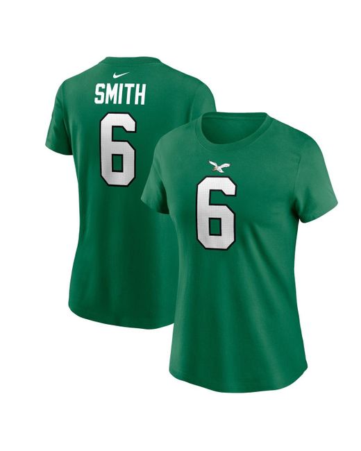 Nike DeVonta Smith Philadelphia Eagles Player Name and Number T-shirt