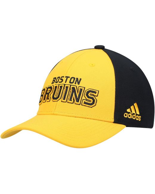 Adidas Boston Bruins Locker Room Adjustable Hat