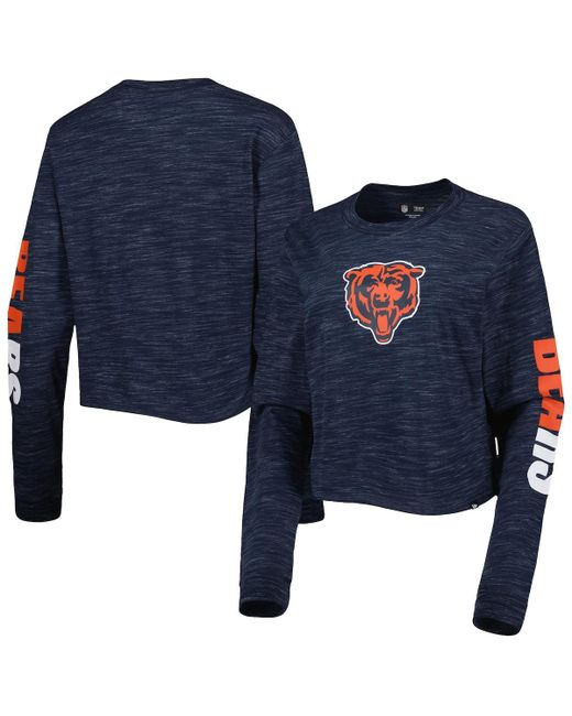 New Era Chicago Bears Crop Long Sleeve T-shirt