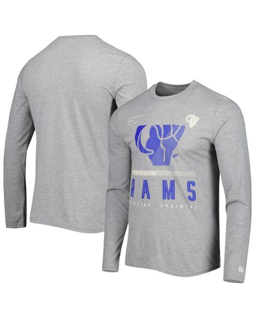 New Era Los Angeles Rams Combine Authentic Zone Long Sleeve T-shirt