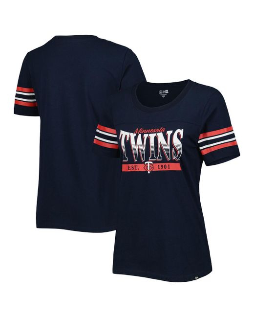 New Era Minnesota Twins Team Stripe T-shirt