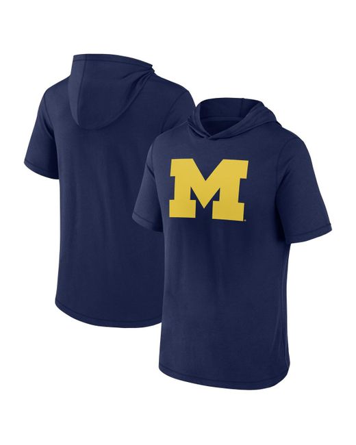 Fanatics Michigan Wolverines Primary Logo Hoodie T-shirt