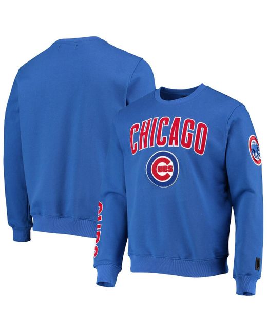 Pro Standard Chicago Cubs Stacked Logo Pullover Sweatshirt
