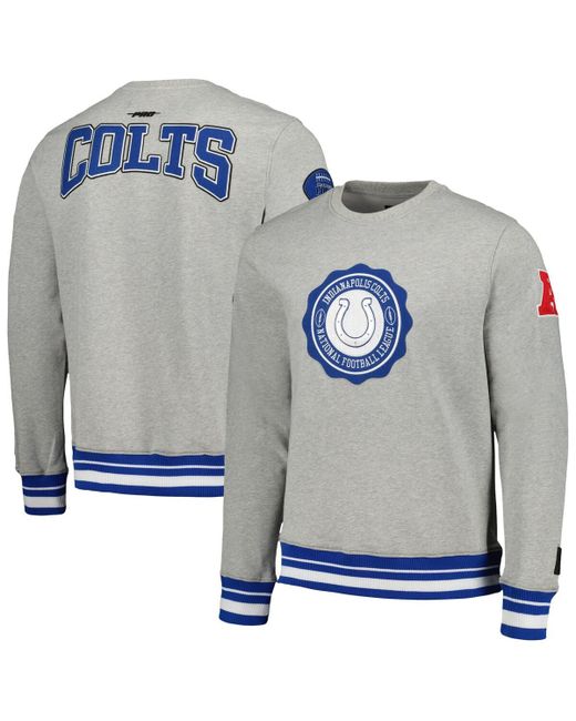 Pro Standard Indianapolis Colts Crest Emblem Pullover Sweatshirt