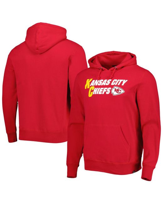 '47 Brand 47 Brand Kansas City Chiefs Regional Headline Pullover Hoodie