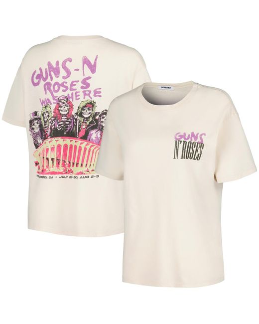 Daydreamer Guns n Roses Was Here Boyfriend T-shirt