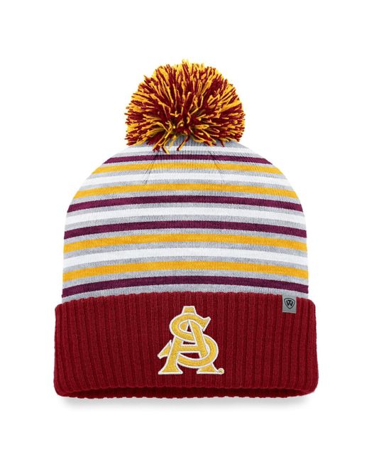 Top Of The World Arizona State Sun Devils Dash Cuffed Knit Hat with Pom
