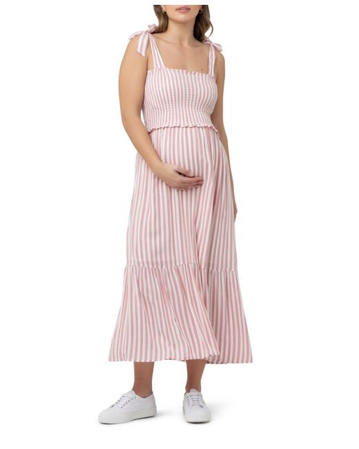 Ripe Maternity Maternity Ollie St Smocked Dress