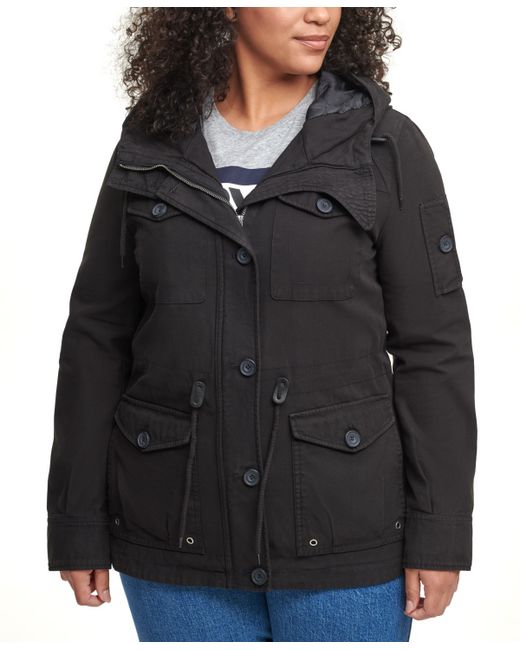 Levi's Trendy Plus Cotton Hood Utility Jacket