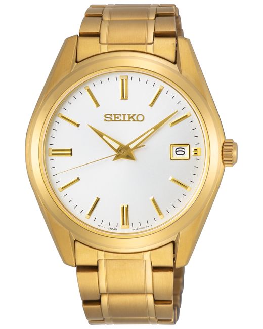 Seiko Essentials Tone Stainless Steel Bracelet Watch 40.2mm