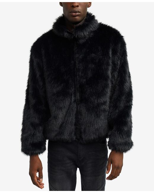 Reason Faux Fur Full Zip Jacket