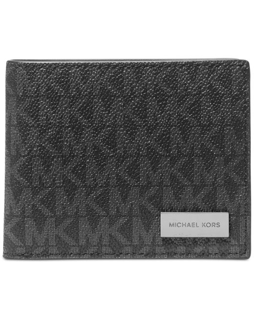 Michael Kors Signature Slim Logo Billfold Wallet