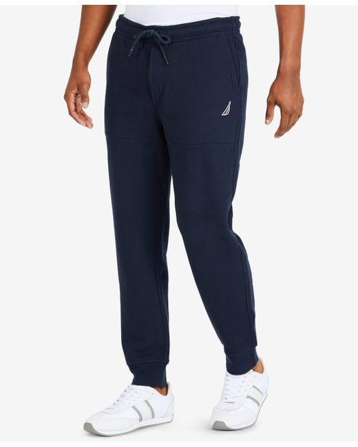 Nautica Classic-Fit Super Soft Knit Fleece Jogger Pants