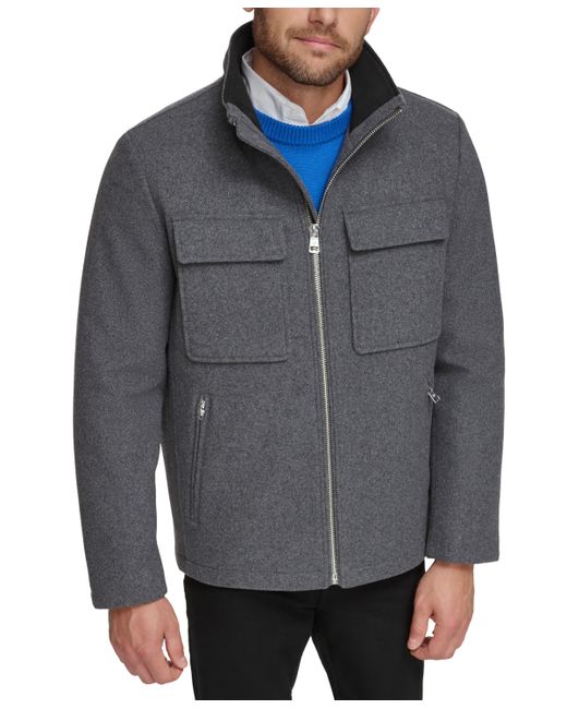 Calvin Klein Hipster Full-Zip Jacket with Zip-Out Hood