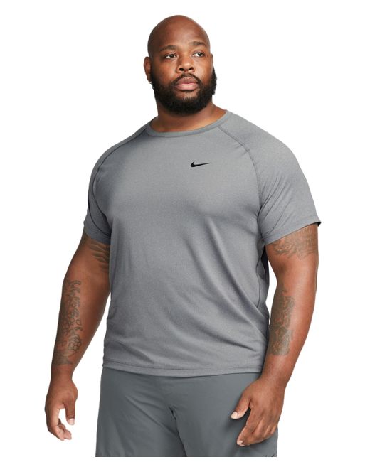 Nike Relaxed-Fit Dri-fit Short-Sleeve Fitness T-Shirt black