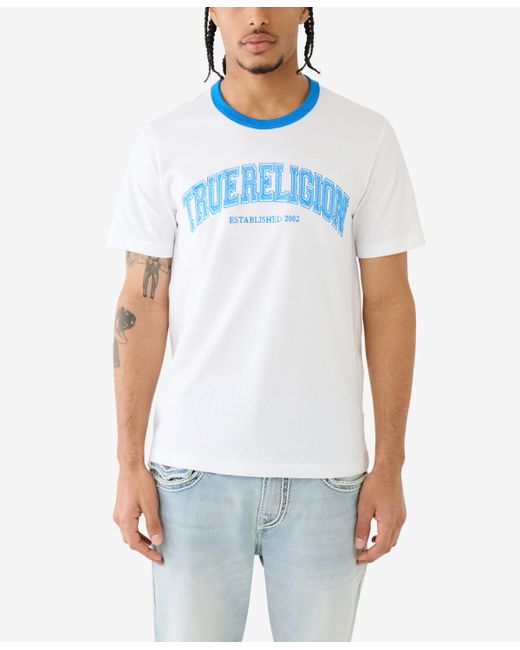 True Religion Short Sleeve Collegiate Ringer T-shirts