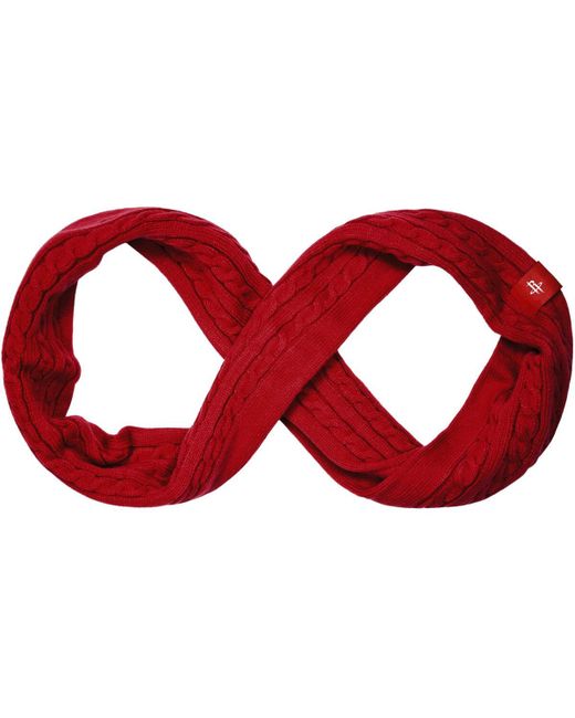 Foco Houston Rockets Cable Knit Infinity Scarf