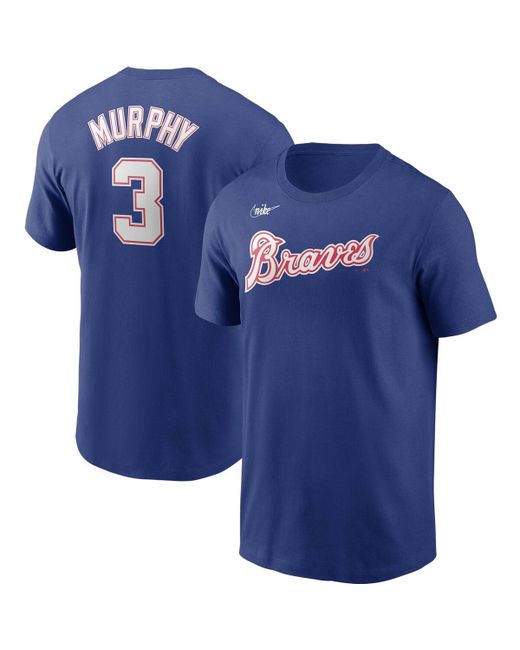 Nike Atlanta Braves Coop Dale Murphy Name and Number Player T-Shirt
