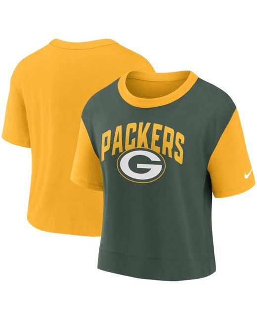 Nike Green Bay Packers High Hip Fashion T-shirt
