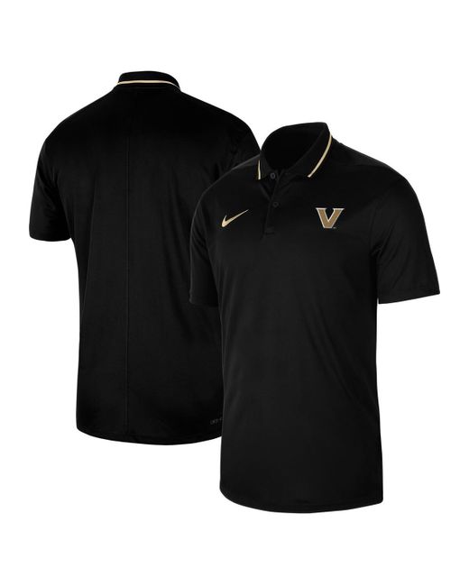 Nike Vanderbilt Commodores 2023 Sideline Coaches Performance Polo Shirt
