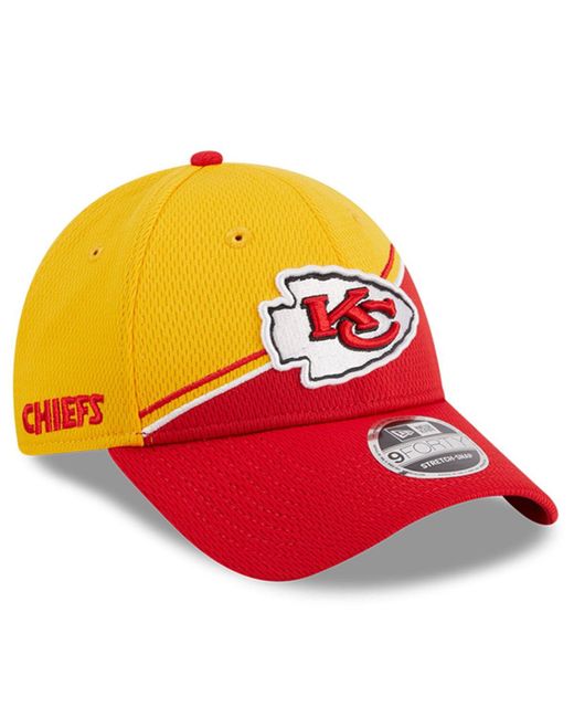 New Era Red Kansas City Chiefs 2023 Sideline 9FORTY Adjustable Hat