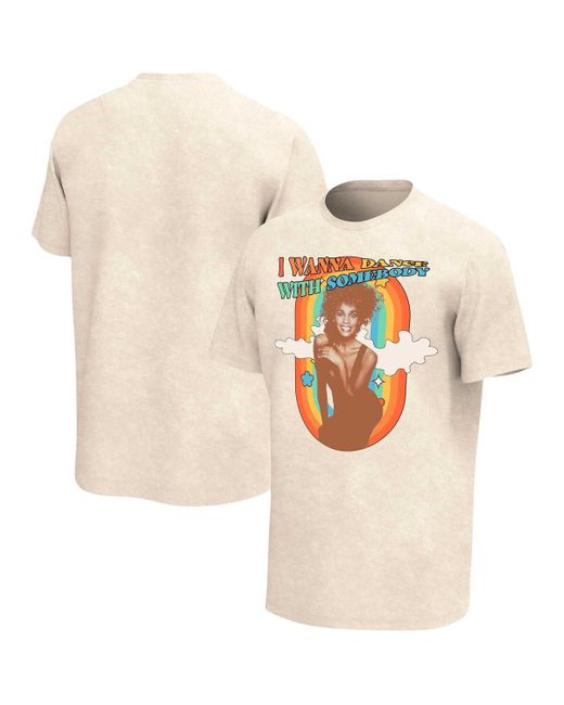 Philcos Whitney Houston Dance with Somebody Washed T-shirt