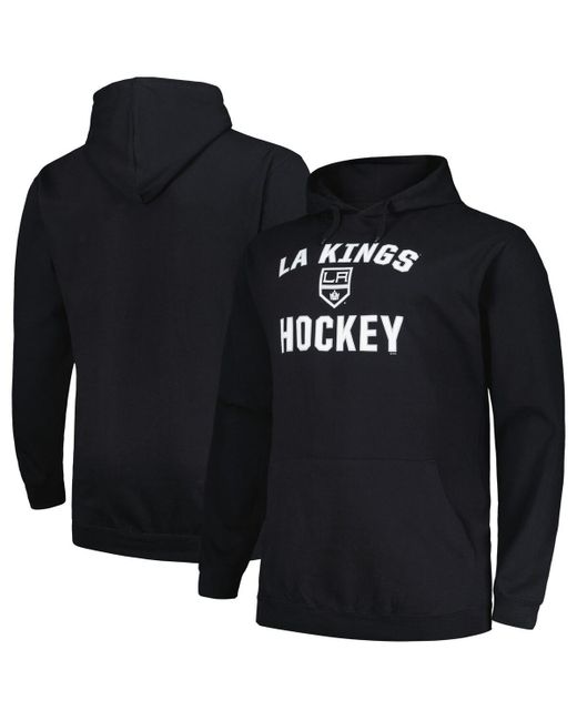 Profile Los Angeles Kings Big and Tall Arch Over Logo Pullover Hoodie