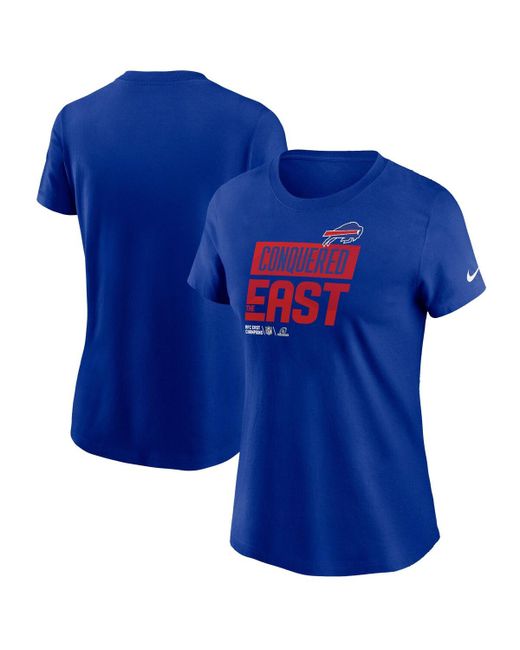 Nike Buffalo Bills 2022 Afc East Division Champions Locker Room Trophy Collection T-shirt