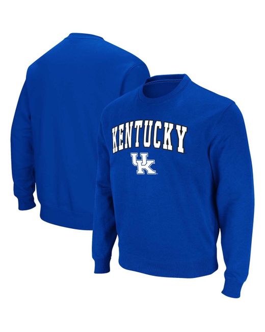 Colosseum Kentucky Wildcats Arch and Logo Pullover Sweatshirt