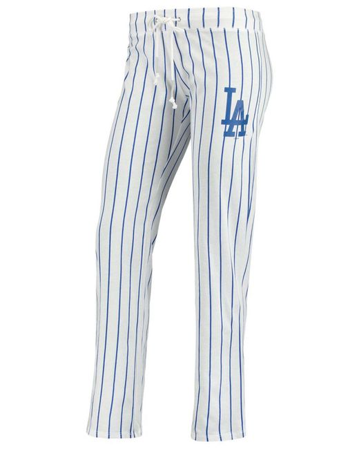 Concepts Sport Los Angeles Dodgers Vigor Pinstripe Sleep Pant