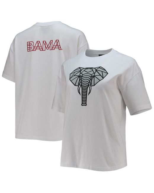 The Wild Collective Alabama Crimson Tide Camo Boxy Graphic T-shirt