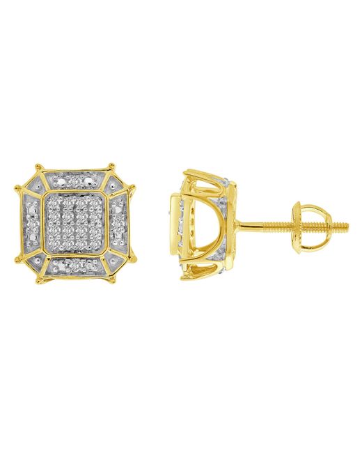 Macy's Diamond 1/6 ct.t.w. Earring 10K Gold