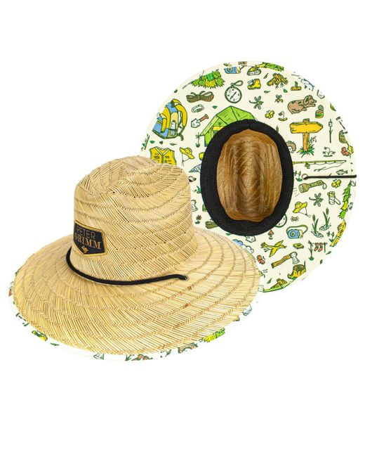 Peter Grimm Camping Straw Lifeguard Hat
