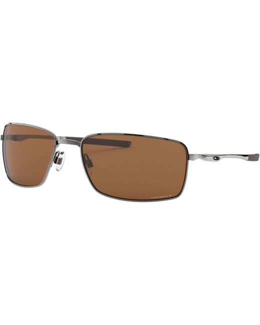 Oakley Square Wire Polarized Sunglasses OO4075 PRIZM POLARIZED