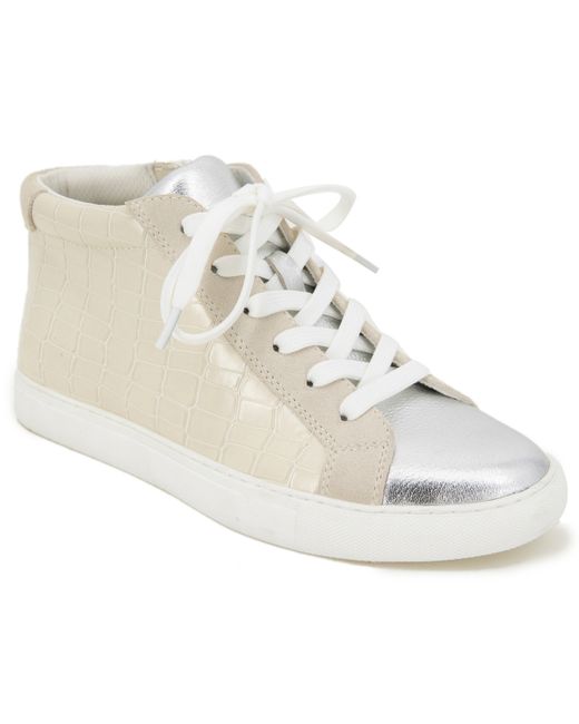 Kenneth Cole New York Kam Hightop Sneakers Silver